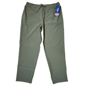 Skechers Olive Green Women's Pull-On Straight Leg Pants